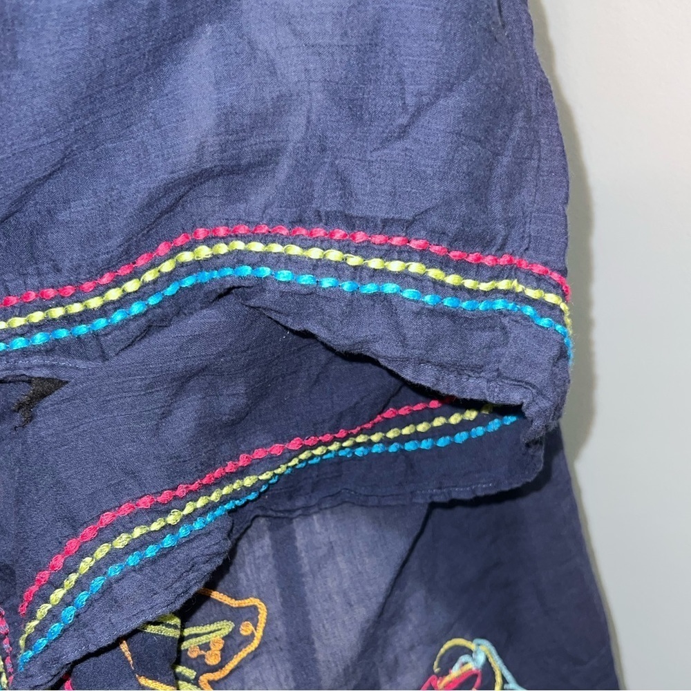 Soft surroundings- Navy kimono - Picture 4 of 7